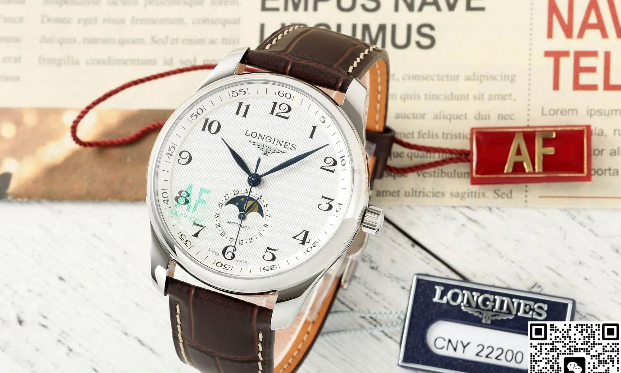 AF Factory Longines Master Collection L2.919.4.78.3 1:1 Best Edition Replica Watch